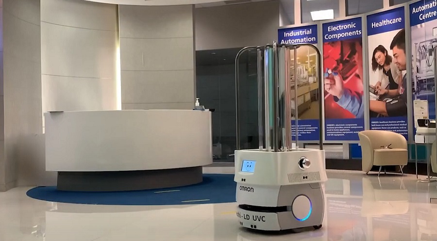 Kórházakban, intézményekben egyaránt hatékony a fertőtlenítő robot