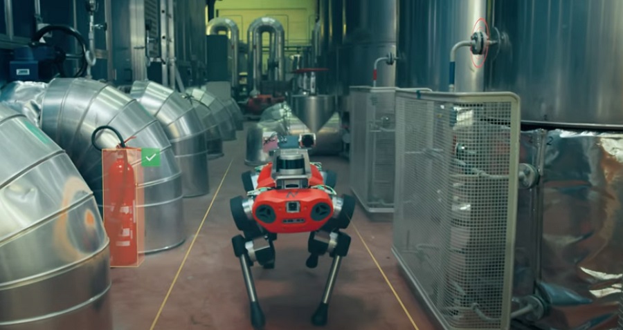 Mesterséges intelligencia: így néz ki az AnyBotics kutyszerű robotja