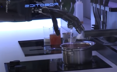 Mesterséges intelligencia - ötcsillagos ételeket főz a robotséf