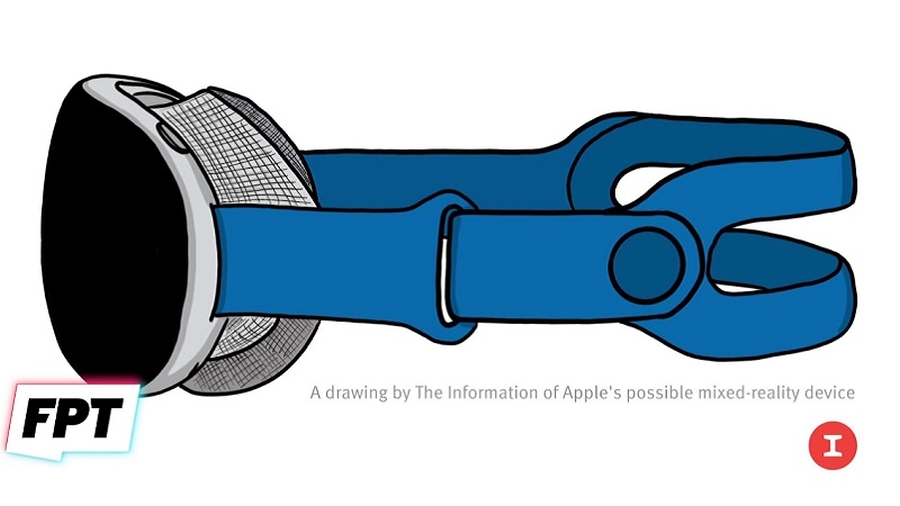 Koncepciórajz az Apple készülő prémium headset-jéről