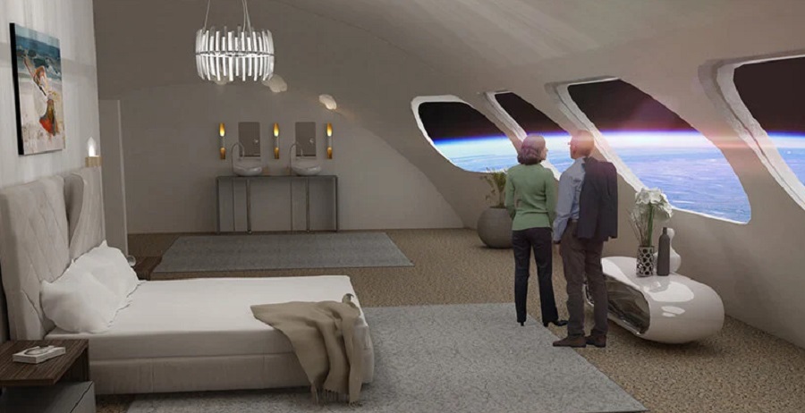 2027-ben nyitna az első űrhotel - minden szokványos szolgáltatással