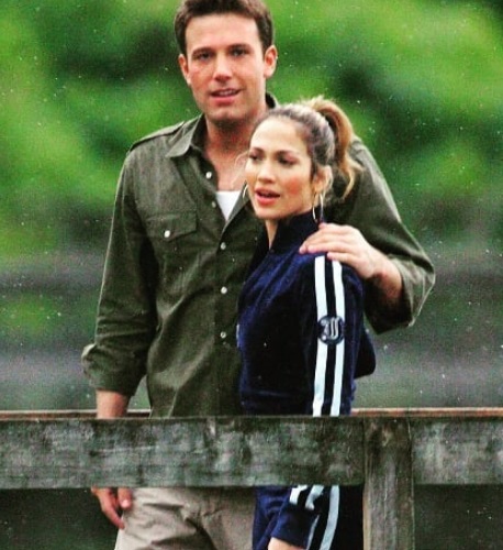 Egy régi fénykép Ben Affleckről és Jennifer Lopezről