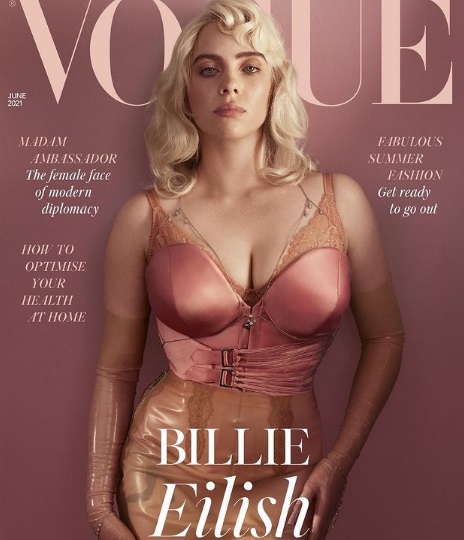 Billie Eilish a Vogue-ban