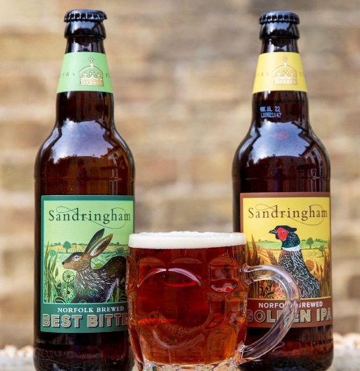 Kétféle sört kínálnak a Sandringham-i birtokról