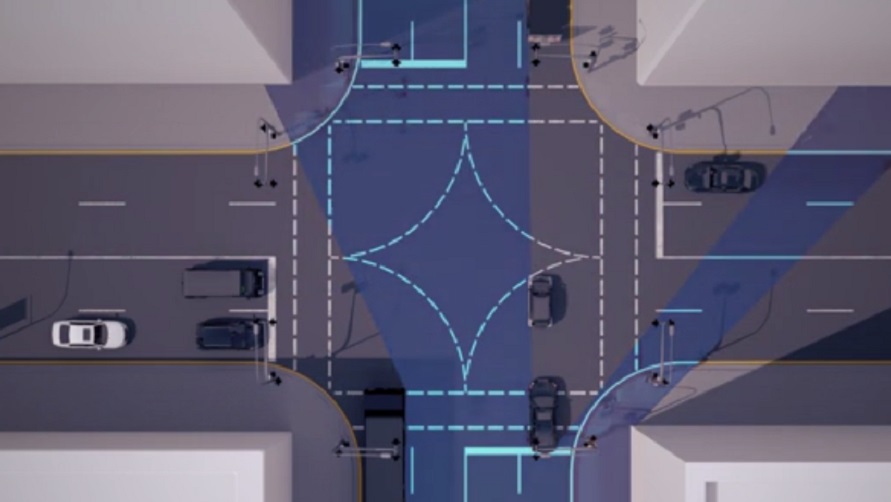 A takarásban levő gyalogosokat és bicikliseket is érzékeli az új technológia