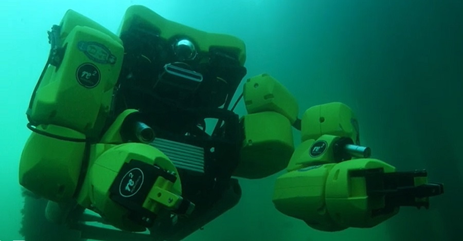 Az RE2 Robotics tengeri aknasemlegesítő rendszere (M2NS) több mint 1 kilométer mélyre tudott lemerülni