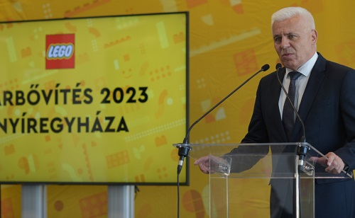 Háromszáz új állást hoz létre Nyíregyházán a LEGO