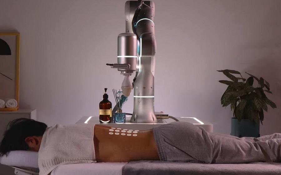Mesterséges intelligencia - Így dolgozik az automata robotmasszőr!