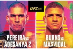 UFC 287: Harmadikra csak összejött Adesanyának a győzelem!
