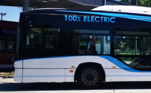 Új elektromos busz közlekedik Kaposváron