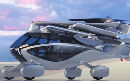 Mesterséges intelligencia - A legális utcai repülő autó 2026-ban indulna