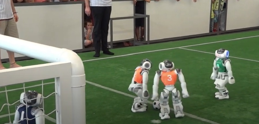 Írország robotfoci-csapata nyerte a RoboCup-tornát