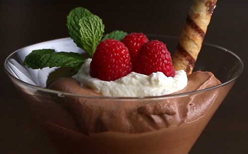 Egyszerű és nagyszerű csoki mousse