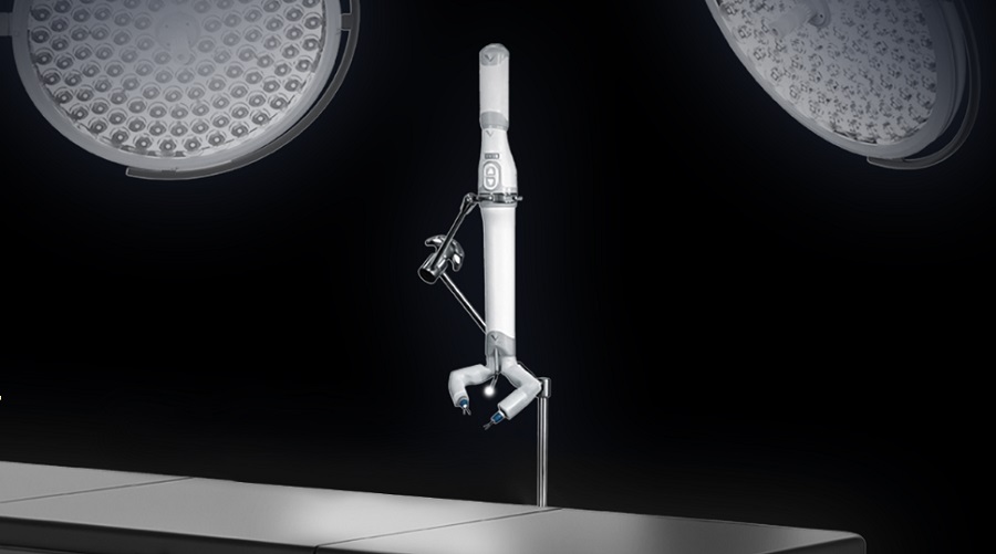 Sebészeti tálcára helyeznék a mini robotot - Fotó: virtualincision.com