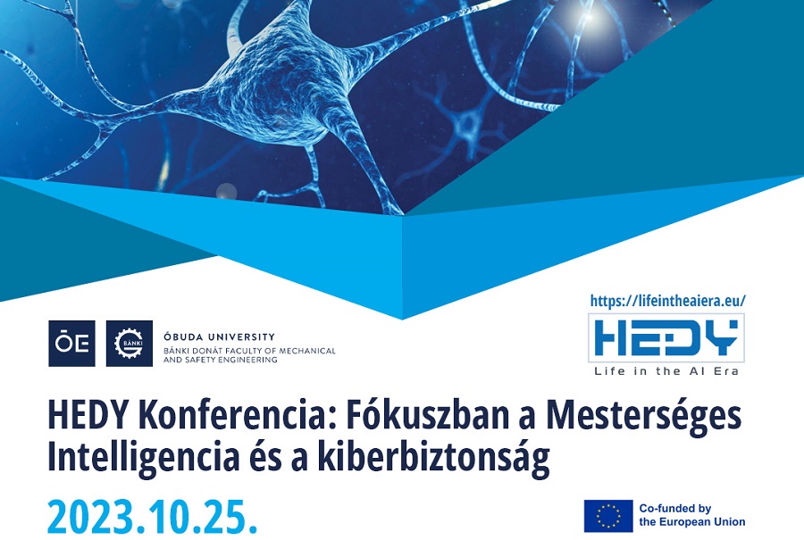 Mesterséges intelligencia és kiberbiztonság-konferencia lesz az Óbudai Egyetemen