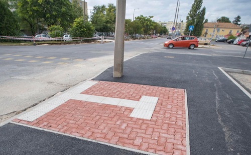 Jól halad a kórház előtti útfejlesztés Tatabányán