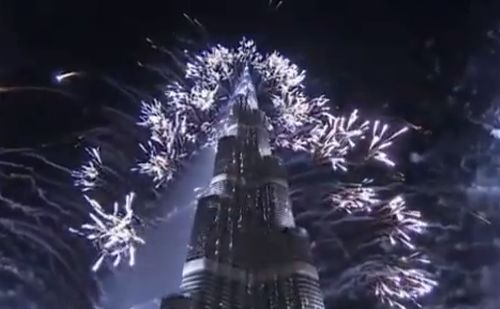 Rekorddal köszöntötte a 2014-es esztendőt Dubai