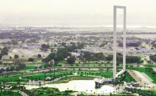 Dubai Frame - 2015 közepére elkészülhet Dubai új ikonikus építménye