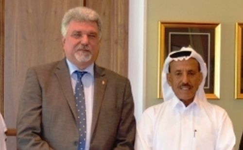 Khalaf Al Habtoor és Jancsi Zoltán nagykövet ismét megbeszéléseket folytattak